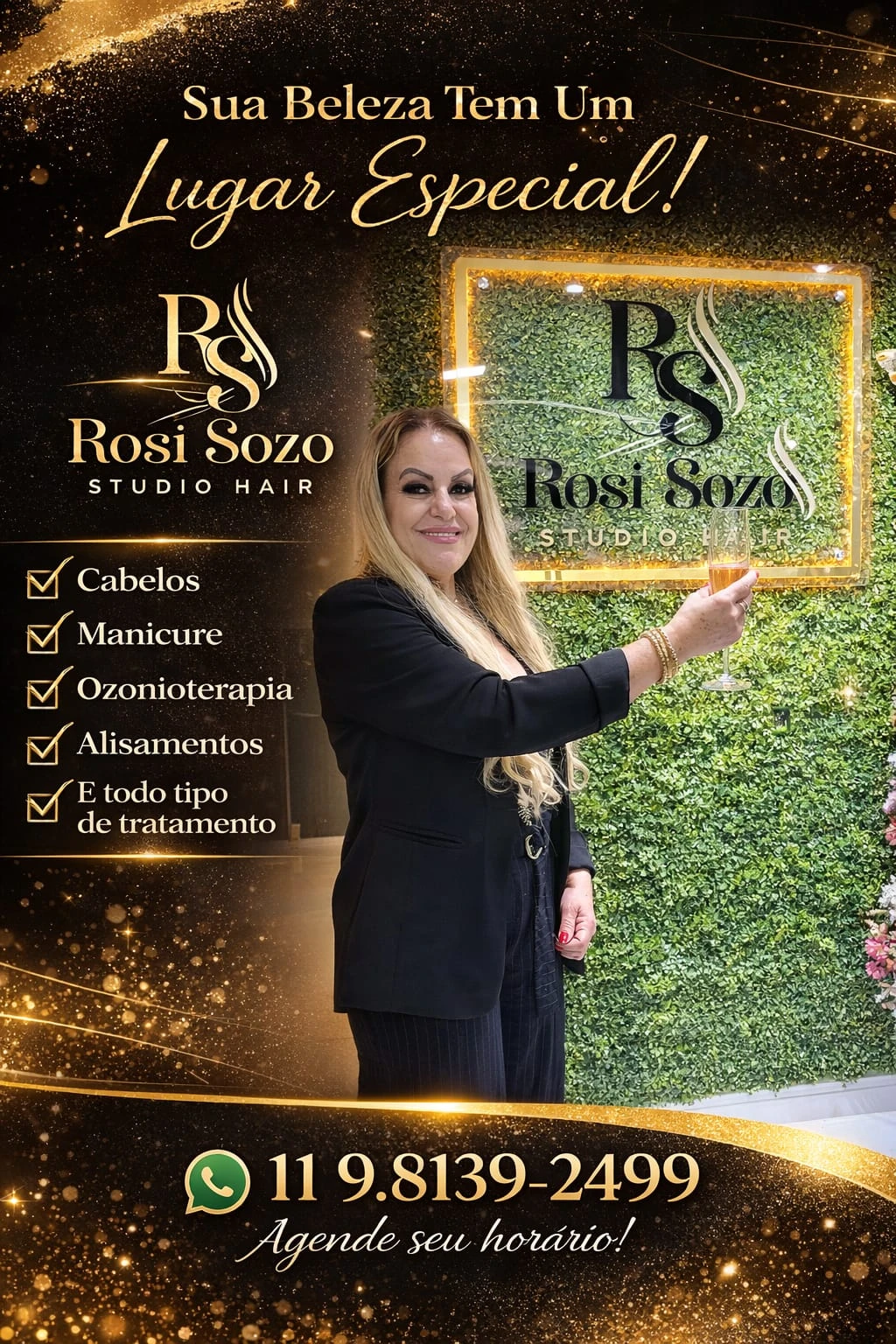 Sobre a Rosi Sozo Studio Hair